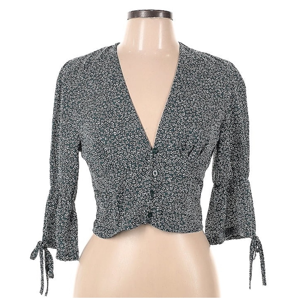 Polly Size 8 3/4 Sleeve Blouse